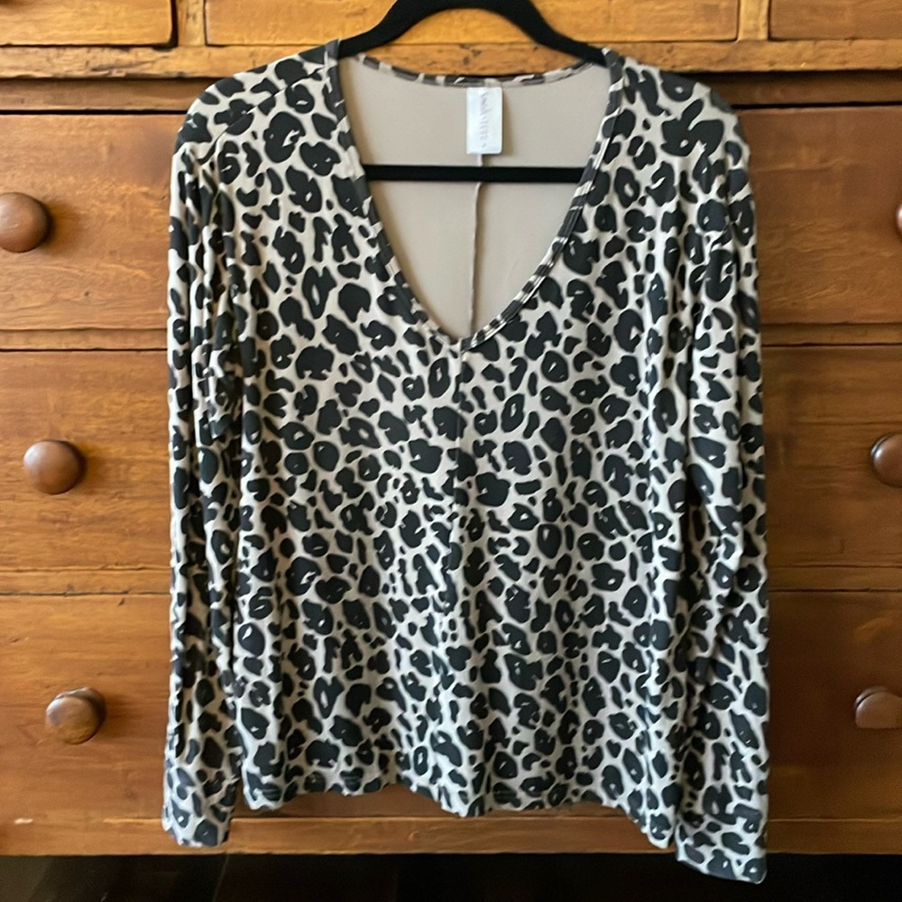 Smash + Tess léopard long sleeve S